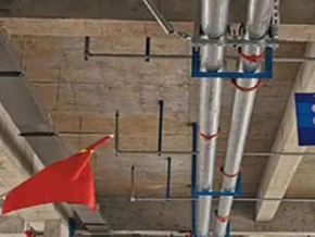 连平管廊支架的安装方法